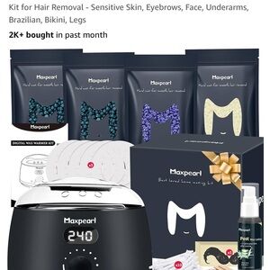 Maxpearl is a waxing kit